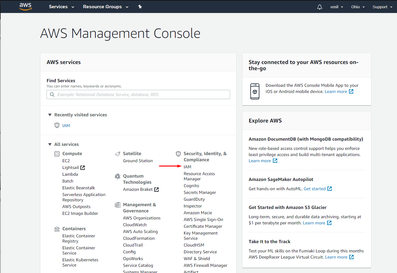 aws-iam-selection